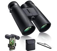 Prismáticos 10 X 42 Bak4 y FMC resistentes al agua de alto rendimiento para observación de aves de corral, caza, senderismo, astronomía y camping