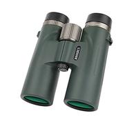 Prismáticos 12 x 42 HD Feldstecher, impermeables y con visión nocturna en baja luz, para observación de aves, senderismo, caza y turismo, color verde oscuro