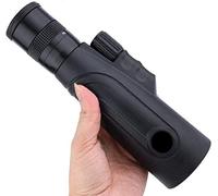 Prismáticos Alta Potencia, telescopio monocular 8-20x50, Zoom Alta Potencia BAK4 Lente Prisma monocular Compacto con monocular Impermeable IPX7 Adultos niños observación Aves Interior/Exterior