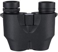 Prismáticos compactos de 10 x 25 pulgadas, color negro, HD, BAK4, prisma FMC, lentes binoculares duraderos, impermeables, telescopio para observar aves y deportes