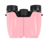 Prismáticos compactos de 7 aumentos de amplio campo de visión, óptica multicapa para conciertos, observación de estrellas, eventos deportivos, telescopio ligero de bolsillo para viajes (rosa)