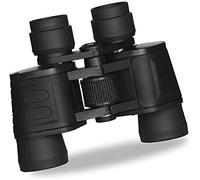 Prismáticos compactos de 8 x 40 pulgadas, HD, gran angular, protección contra vibraciones, diseño antideslizante, prismáticos duraderos para observación de aves