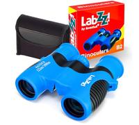Prismáticos Compactos Levenhuk LabZZ B2 Blue Wave para Niños, Color Azul