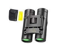 Prismáticos compactos para adultos, prismáticos para exteriores | De bolsillo de viaje 500 x 25,Prismáticos HD impermeables, prismáticos de amplia visión con adaptador telefónico para viajes, visitas