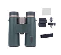 Prismáticos Compactos - Prismáticos Ligeros para Cruceros con Campo De Visión Amplio | Lentes Ed, Antideslizantes, Impermeables, Visión Nocturna con Poca Luz, Alta Definición para Observación De Aves