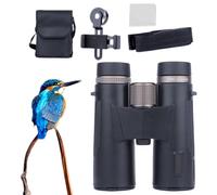 Prismáticos Compactos,Prismáticos Portátiles para Conciertos - Alta Definición Aumento Ed Lentes Antideslizantes Impermeables para Observación De Aves Caza