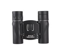 Prismáticos compactos Telescopio Portátil Binoculares Plegables Prismáticos con Gran Alcance Para Caza Deportes Camping Viajes