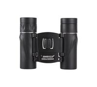 Prismáticos compactos Telescopio Portátil Binoculares Plegables Prismáticos con Gran Alcance Para Caza Deportes Camping Viajes