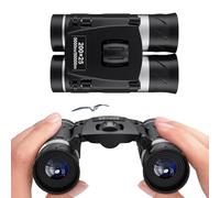 Prismáticos de alta definición, óptica Bak4 de aumento de 200 x 25, telescopio compacto antideslizante, gafas ergonómicas de mano, equipo de viaje ligero, enfoque para observar estrellas, aventuras al