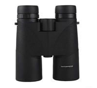 Prismáticos de alta potencia de 10 x 42 pulgadas con óptica FMC HD para observación de aves, caza, camping, concierto, observación de la luna y aventuras al aire libre, color negro