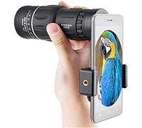 Prismáticos de alta potencia, telescopio portátil de 40 x 60 HD, monoculares, zoom monocular, caza nocturna, alcance óptico, telescopio de visión grande para interiores y exteriores