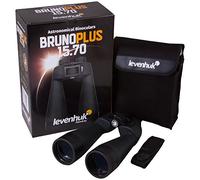 Prismáticos de Astronomía Levenhuk Bruno Plus 15x70 de Gran Aumento para Observar Las Estrellas, con Lentes con Revestimiento Múltiple Completo y Cuerpo Sellado