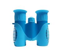 Prismáticos de enfoque ajustables para niños, pequeños, plegables, juguete de exploración al aire libre para niños y niñas, cumpleaños, Navidad