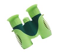 Prismáticos de exploración para niños, plegables, ajustables, textura para camping, senderismo, observación de aves