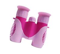 Prismáticos de exploración para niños, plegables, ajustables, textura para camping, senderismo, observación de aves