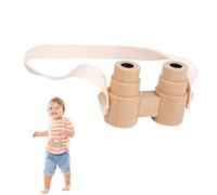 Prismáticos de Madera de -Falling de Juego para niños Binoculares de