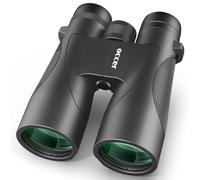 Prismáticos de observación de Aves de 12 x 50 para Adultos, prismáticos HD de Alta Potencia con visión Clara, prismáticos de fácil Enfoque con Largo Alcance para Caza, Senderismo, Viajes, Crucero,