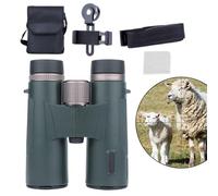 Prismáticos de viaje - Prismáticos portátiles para niños con lentes y antideslizantes impermeables - Amplio campo de visión lentes y definición de alta ampliación potente para observación de aves