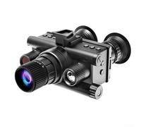 Prismáticos de visión nocturna 4K con zoom digital 5X, prismáticos digitales de alta resolución de 40 MP, rango de 600 m, diseño montado en la cabeza, IP65 impermeable