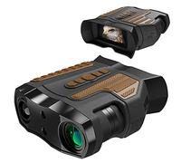 Prismáticos de Visión Nocturna por Infrarrojo Digital, Visor Panorámico, Distancia de 300m en Completa Oscuridad HD Digital Binoculares Pantalla 3.2" LCD para Caza Vida Salvaje