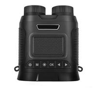 Prismáticos digitales de visión nocturna con resolución de 40 m para observación de aves y senderismo, cuenta con zoom 8X y batería de 2500 mAh (negro)
