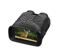 Prismáticos digitales fiables para visión nocturna, perfectos para observación de aves y exploración de la naturaleza con capacidades de grabación de video de alta resolución (negro)