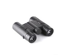 Prismáticos, diseño plegable compacto de 8 x 21 pulgadas para observación de aves, senderismo, viajes, óptica negra ligera con funda (KHA03-8x21)