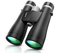 Prismáticos ED de 12 x 50 para Adultos, Prisma de Techo Profesional, Sistema óptico HD, Agarre Antideslizante, prismáticos Impermeables de Alta Potencia, Prisma BAK4, Prisma FMC, prismáticos para