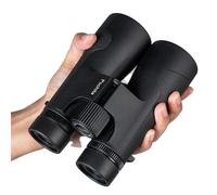 Prismáticos HD de 12 x 50 para adultos, prisma BAK4 y lente FMC, ocular grande de 22 mm, IPX7 impermeable con bolsa de transporte y cubiertas de lentes, prismáticos compactos de alta potencia para