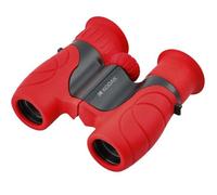 KODAK Jumelle Enfant BCS100 - Jumelle Binoculaire Compact pour Enfants, Gomme Souple, Ergonomique, Sangle et Housse de Transport Inclus, Grossissement 8X - Rouge