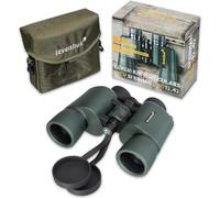 Prismáticos Levenhuk New Sherman Pro 12x42 | Prismas Porro, Óptica BaK-4 Multicapa, Impermeable IP67, Antivaho, Ideal para Birdwatching, Excursiones y Viajes
