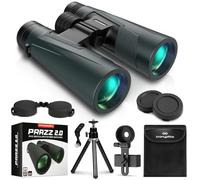 Prismáticos ligeros y compactos para adultos de 10 x 25 pulgadas - Bino de alta potencia mejor para observación de aves, caza, viajes, estrellas, y conciertos - Pequeño y resistente al agua