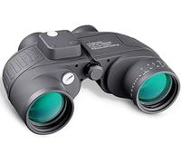 Prismáticos militares telescopio 10x50 para adultos, binoculares marinos impermeables con telémetro interno y brújula para observación de aves, navegación, navegación, deportes acuáticos, turismo