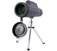 Prismáticos monoculares de alta potencia, telescopio monocular de 50 x 60 pulgadas, lente HD, portátil, doble ajuste, zoom pequeño, clip de teléfono al aire libre para interiores y exteriores