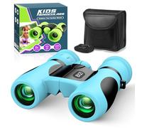 Prismaticos Niños 8x21 con Guía de Aves, Binoculares Juguetes Juego Niños Regalos de Cumpleaños - Ideal para Birdwatching, Regalo Familiar y Educativo