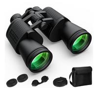 Prismáticos OPAITA HD de 20 x 52 pulgadas para adultos de alta potencia, visión clara con poca luz, prismáticos profesionales para observación de aves, crucero, caza, observación de estrellas, fútbol