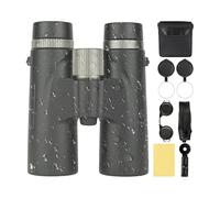 Prismáticos ornitológicos de Adultos | 12x42 HD Ligeros con Visión Clara En Condiciones De Poca Luz | Binoculares Portátiles para Aire,para Pesca Viajes Senderismo Deportes Cruceros Camping