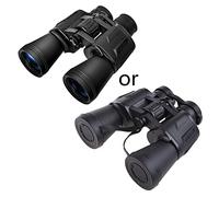 Prismáticos para adultos con poca luz nocturna para ocular grande de 43 mm, lente BAK7 para viajes, observación de aves, alta potencia para adultos