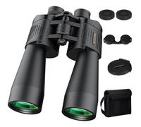 Prismáticos para adultos de alta potencia de 20 x 70 WOZEL HD, para pájaros, con visión clara en condiciones de poca luz, potentes prismáticos para observación de aves, caza, viajes, senderismo