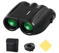 Prismáticos para Adultos y niños, 12x25 Compactos Prismáticos para Adultos con Gran Aumento, con Prisma BAK4 y Lentes FMC, para observación de Aves, conciertos, Viajes, Senderismo, al Aire Libre