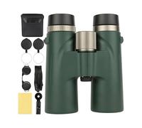 Prismáticos para Observación De Aves | 12x42 HD Ligeros con Visión Clara En Condiciones De Poca Luz - Binoculares Portátiles para Aire - para Pesca Viajes Senderismo Deportes Cruceros Camping