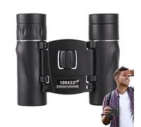 Prismáticos para Observación De Aves | Compactos para Viaje con Visión En Luz Tenue | Equipo Portátil para Caza, Conciertos, Camping, Deportes y Observación al Aire Libre