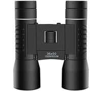 Prismáticos plegables compactos de 36 x 50 pulgadas para adultos y niños, 12X HD Fmcbak-4, prismáticos impermeables y duraderos para observación de aves