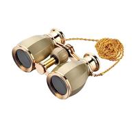 Prismáticos portátiles de 4 x 30 con cadena, para amantes del teatro y la música, actuaciones en vivo