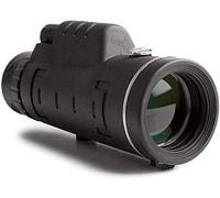 Prismáticos portátiles de alta potencia 40 x 60 con zoom telescopio - Monocular HD Bak4 de mano para una visión clara y aventuras al aire libre