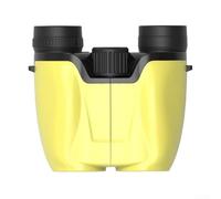 Prismáticos portátiles para exteriores con aumento de 7x, ideales para observar las estrellas y para conciertos, compactos y fáciles de transportar (amarillo)