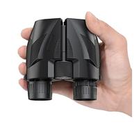 Prismáticos profesionales potentes de 10 x 25 pulgadas, mini prismáticos de bolsillo, telescopio de techo con prisma BaK4 para senderismo, caza al aire libre