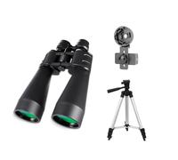 Prismáticos Telescopios de Largo Alcance Zoom 10-380x100 HD Bak4 Telescopios Profesionales de Gran Aumento para Caza y Turismo