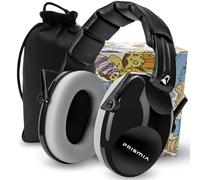 Prismia Cascos Insonorizacion para Estudiar + Bolsa - Auriculares Aislantes Ruido - Cascos Orejeras Antiruido - Protector Auditivo - Cacos Obra Cancelación Ruido Adultos - Autismo - Oposiciones