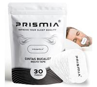 Prismia Pack de Tiras Bucales Hipoalergénicas. Mouth Tape for Sleeping. Cinta Bucal para Dormir con la Boca Cerrada. Myotape Boca Adulto. Mouth Strips. Parches Pegatina Boca Dormir. WHITE.